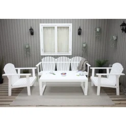 Kungshamn utemöbelgrupp - Vit