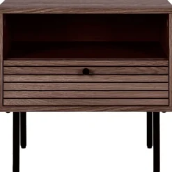 Kyoto sidobord - Rökt ek/svart