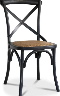 Lamier matgrupp Bord med 4 st svarta Gaston stolar + 4.00 x Stolsdyna