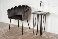 Lampbord 40 x 40 cm - Svart