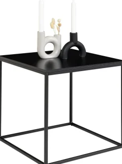 Lampbord 45 x 45 cm - Svart + Fläckborttagare för möbler