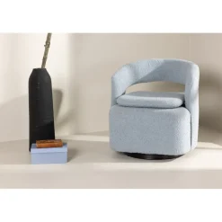 Laurel fåtölj - Ljusblå