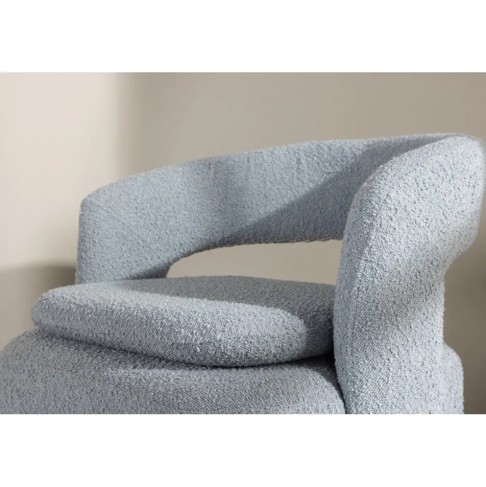 Laurel fåtölj - Ljusblå