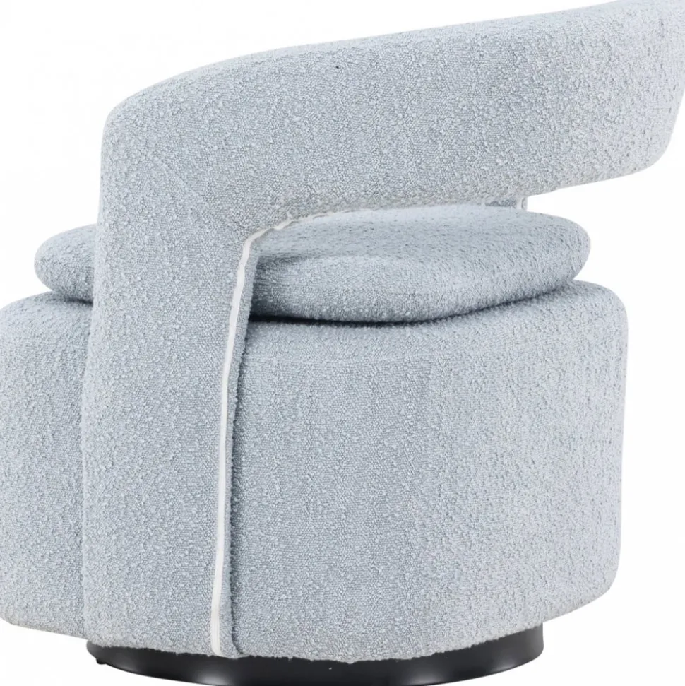 Laurel fåtölj - Ljusblå