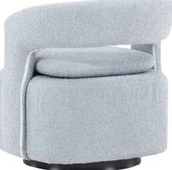 Laurel fåtölj - Ljusblå