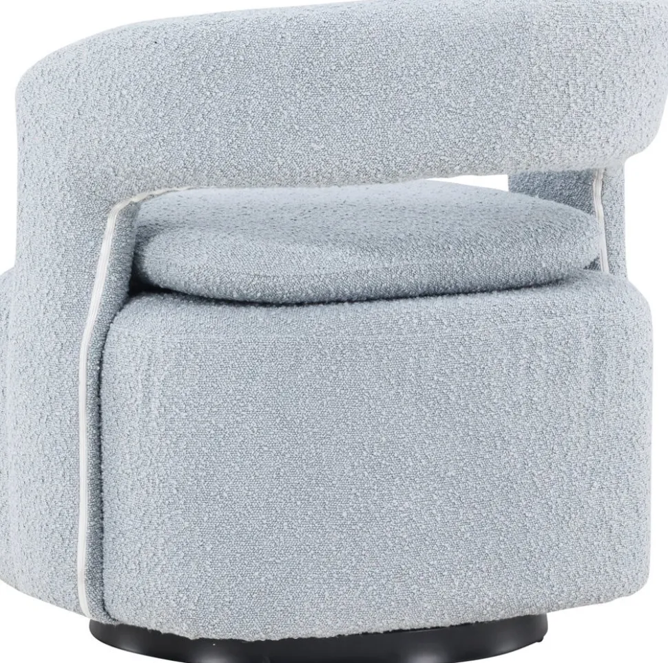 Laurel fåtölj - Ljusblå