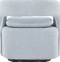 Laurel fåtölj - Ljusblå