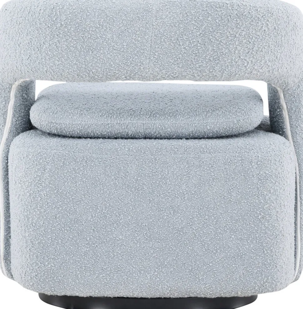 Laurel fåtölj - Ljusblå