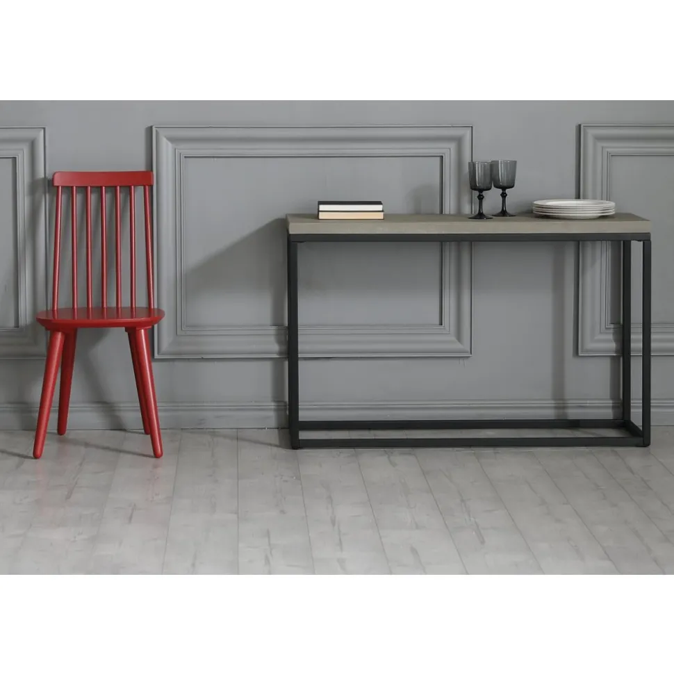 Lava konsolbord i betong (Fibercement) + Möbeltassar