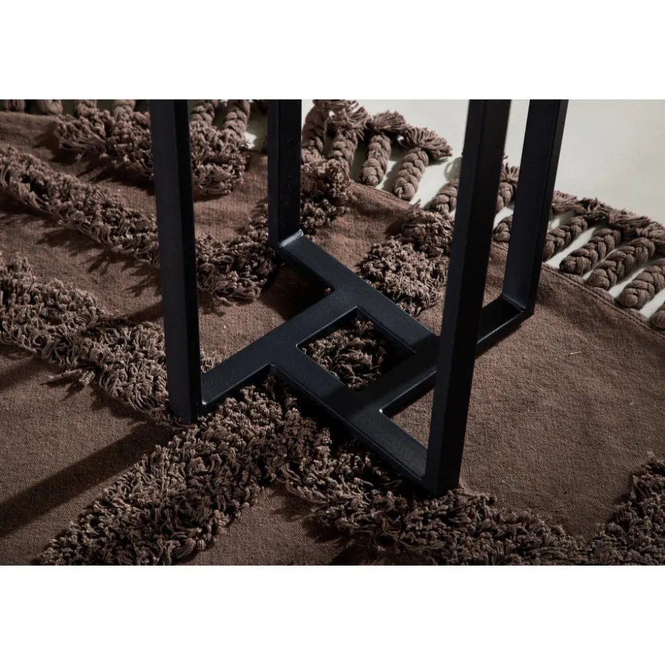 Lawton soffbord Ø40 cm - Svart