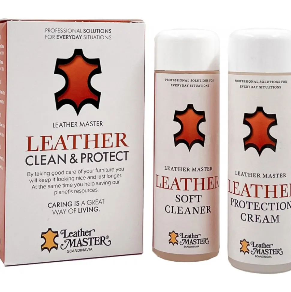 Leather Clean & Protect Mini rengöringsvätska - 2 x 100 ml