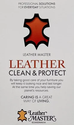 Leather Clean & Protect Mini rengöringsvätska - 2 x 100 ml