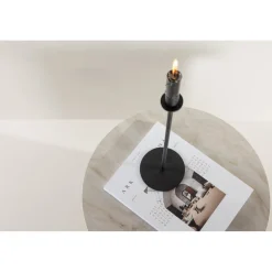 Ålesund sidobord Ø50 cm - Beige