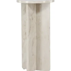 Ålesund sidobord Ø40 cm - Beige