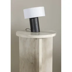 Ålesund sidobord Ø40 cm - Beige