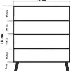 Leva Form skåp - Furu