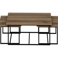 Levada satsbord 52/90 x 45/60 cm - Valnöt