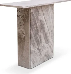 Level konsolbord i marmor 100 x 35 cm