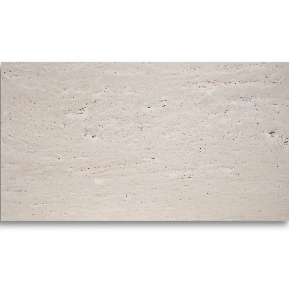 Level soffbord 110x60 cm - Travertin