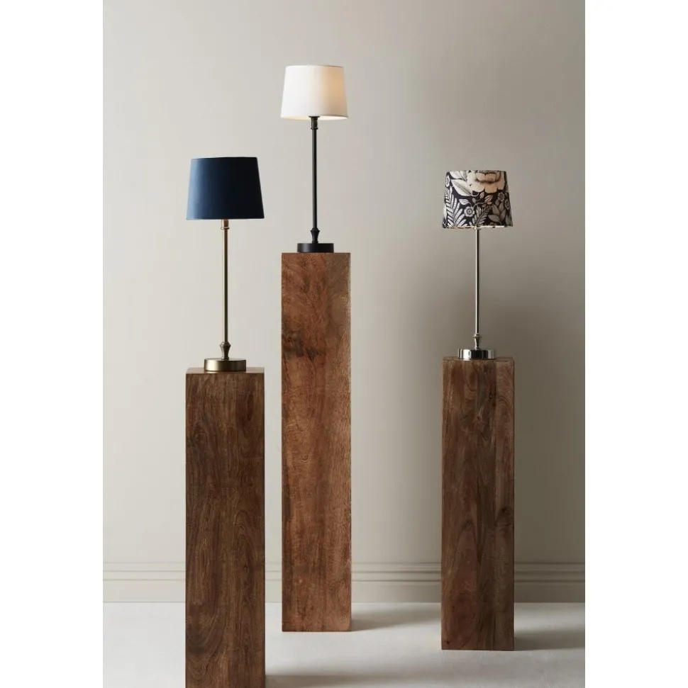 Liam lampfot - Mässing - 46 cm