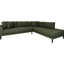 Lido hörnsoffa - Olivgrön