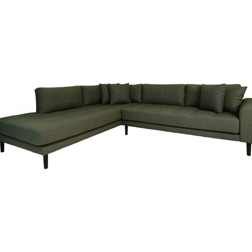 Lido hörnsoffa - Olivgrön
