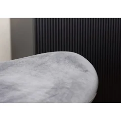 Lilja matstol - Grå sammet/svart