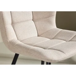 Lily matstol - Beige/Svart