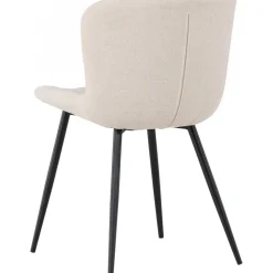 Lily matstol - Beige/Svart