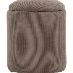 Limpen sittpuff - Brun