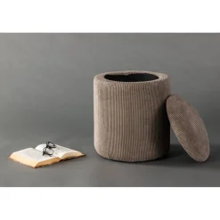 Limpen sittpuff - Brun