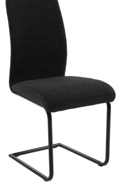 Lina matstol - Svart boucletyg