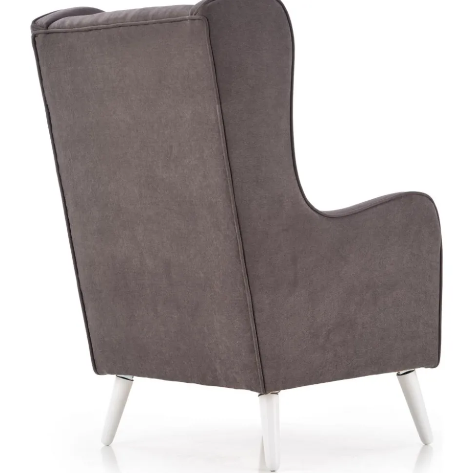 Linsey öronlappsfåtölj - Mörkgrå + Fläckborttagare för möbler