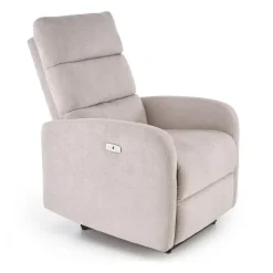 Ljusbeige Reclinerfåtölj elektrisk