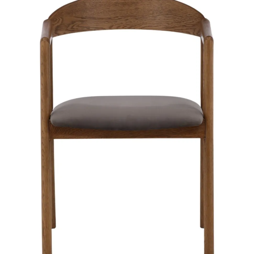 Långön matstol - Ek/grå