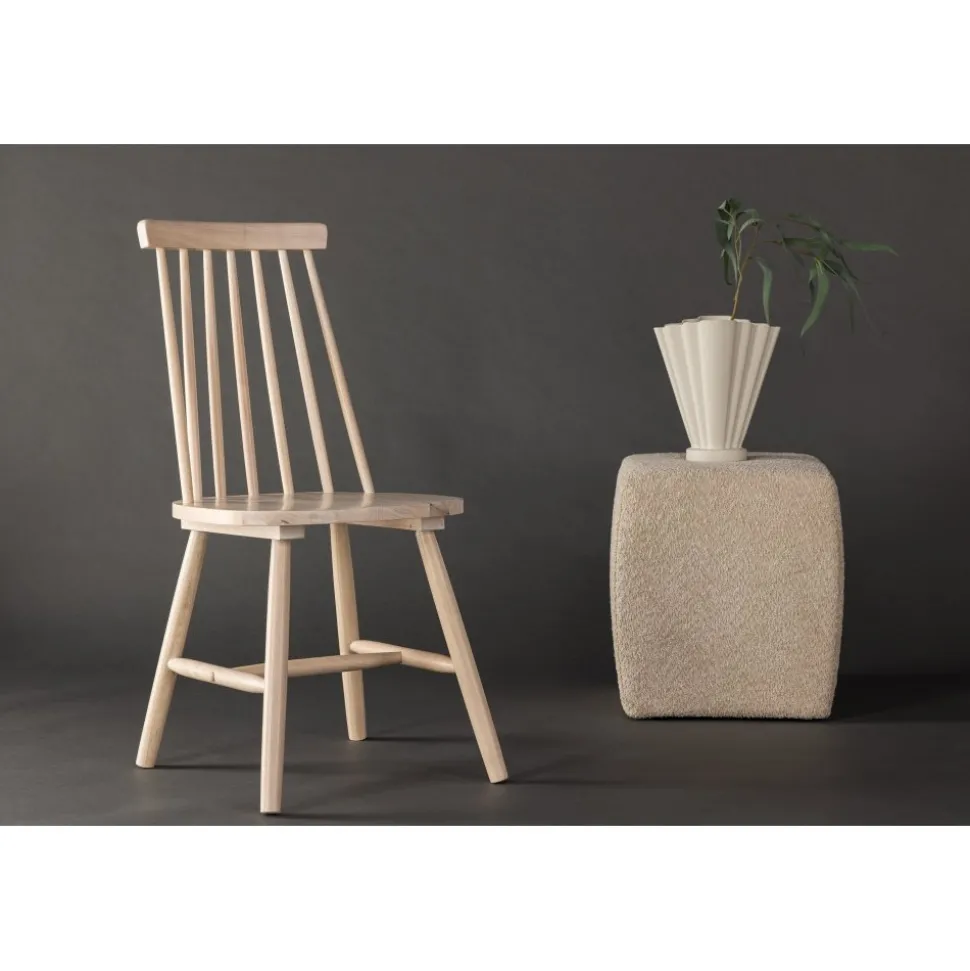 Lönneberga matstol - Whitewash