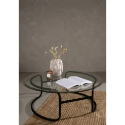 Lomma soffbord Ø110 cm - Svart