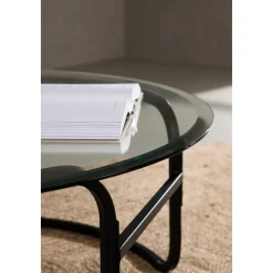 Lomma soffbord Ø110 cm - Svart