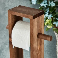 Long pappershållare - Natur