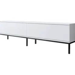 Lord TV-bänk - Svart/vit