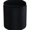 Lotten sittpuff - Svart sammet