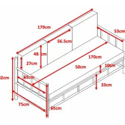 Loungegrupp Lovön i bambu