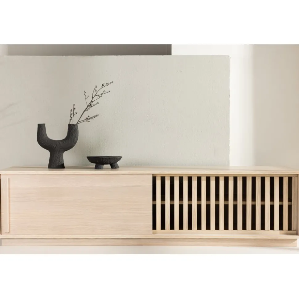 Lugo TV-bänk - Whitewash