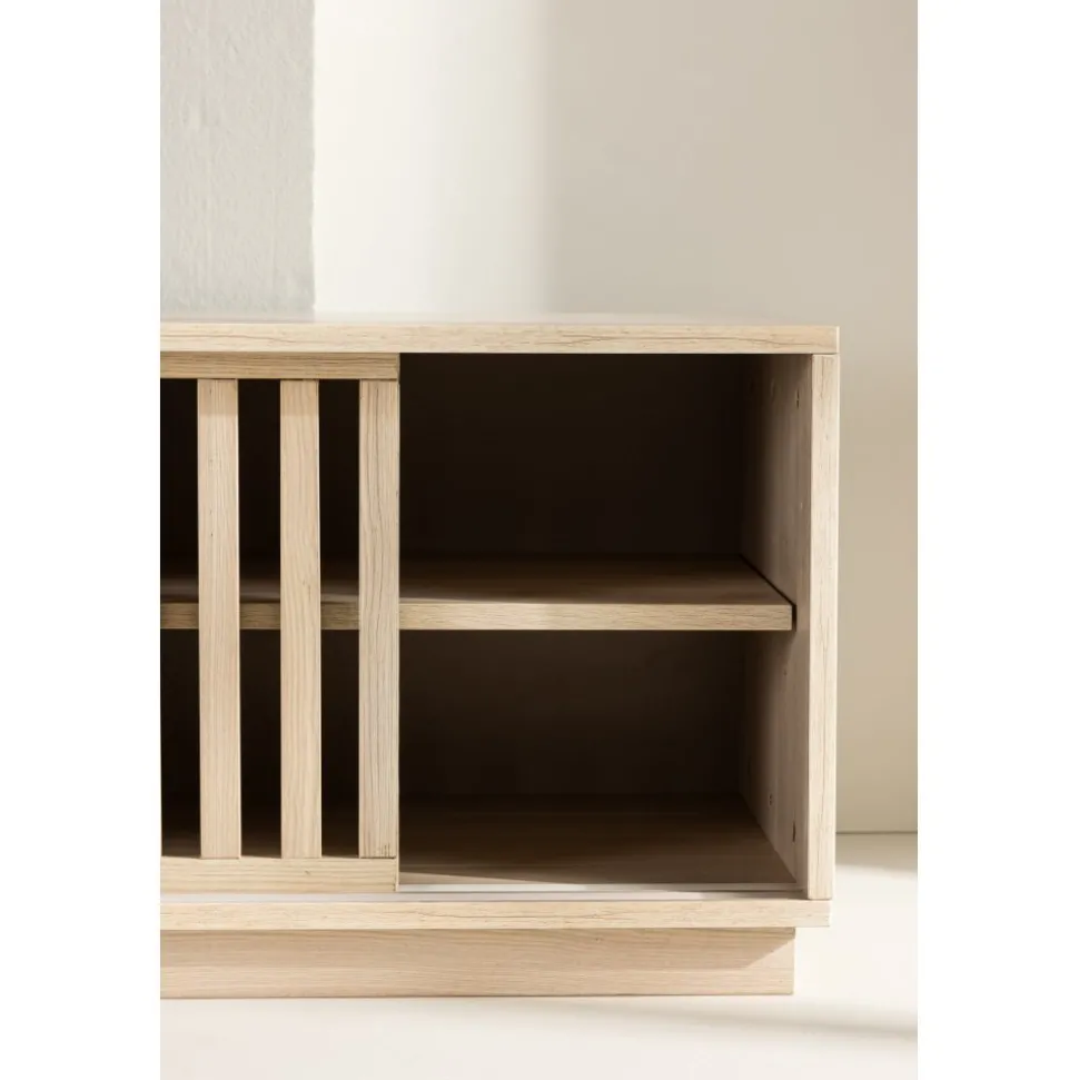 Lugo TV-bänk - Whitewash