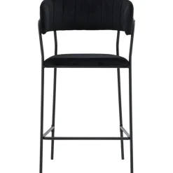 Lui barstol - Svart sammet