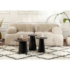 Lume soffbord-set - Svart