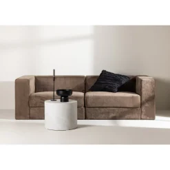 Lumi 3-sits soffa - Brun linne