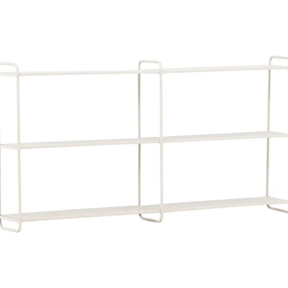 Lyon vägghylla 63 x 122 cm - Beige