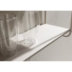 Lyon vägghylla 63 x 122 cm - Beige