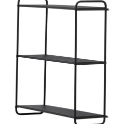 Lyon vägghylla 63 x 62 cm - Svart